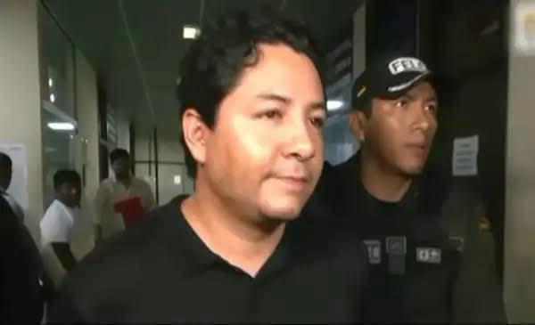 El hijo de Luis Arce tras recibir detención domiciliaria