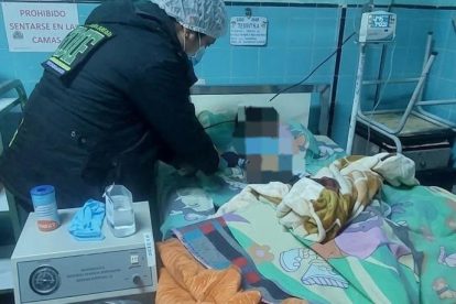 niño hospitalizado