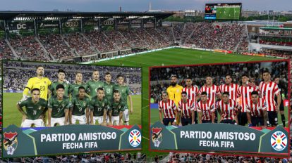 Selección Boliviana, Fecha FIFA, Bolivia vs. Paraguay