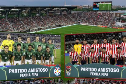 Selección Boliviana, Fecha FIFA, Bolivia vs. Paraguay