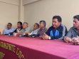 Representantes del transporte federado de Cochabamba