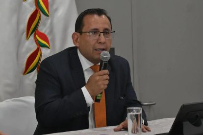 El director de la Oficina de Fortalecimiento de la Empresa Pública (OFEP), Pablo Camacho