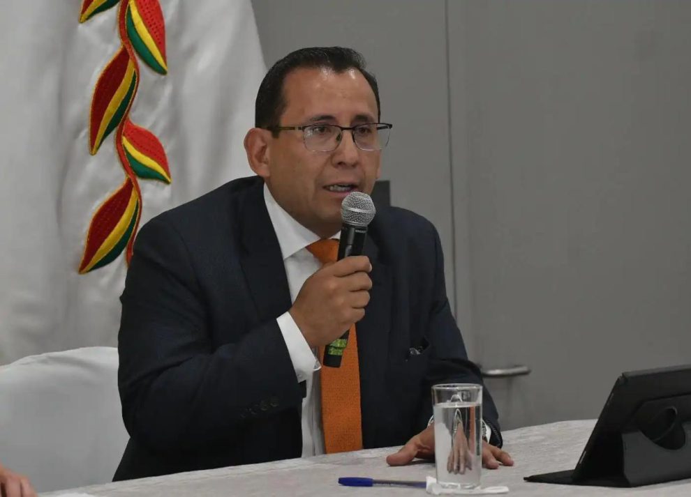 El director de la Oficina de Fortalecimiento de la Empresa Pública (OFEP), Pablo Camacho
