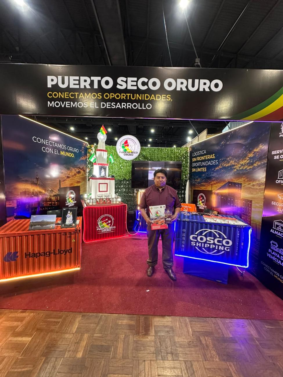 José Antonio Torrico Alarcón, gerente general de Puerto Seco Oruro