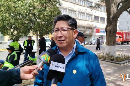 Juan Pablo Quispe, presidente de la Brigada Parlamentaria de Oruro