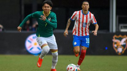 Selección Boliviana, Ficha FIFA, Bolivia vs. Paraguay