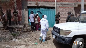 policía en investigación de hecho