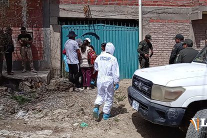 policía en investigación de hecho