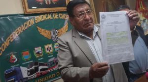 El dirigente Lucio Gómez