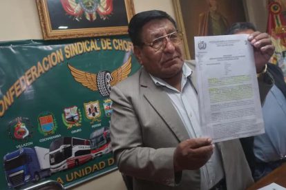 El dirigente Lucio Gómez