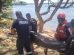 Personal de bomberos y unidades de emergencia