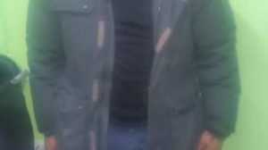 Imagen del detenido