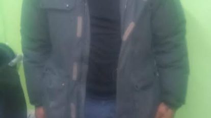 Imagen del detenido