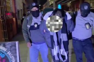 Imagen del detenido