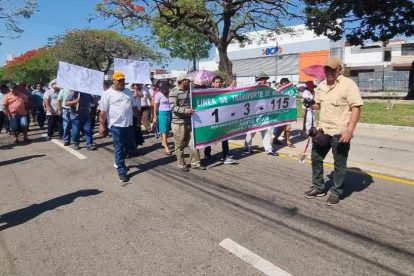 Marcha de choferes