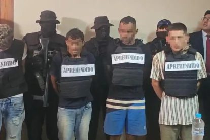 La reclusión de los cuatro sujetos en Chonchocor