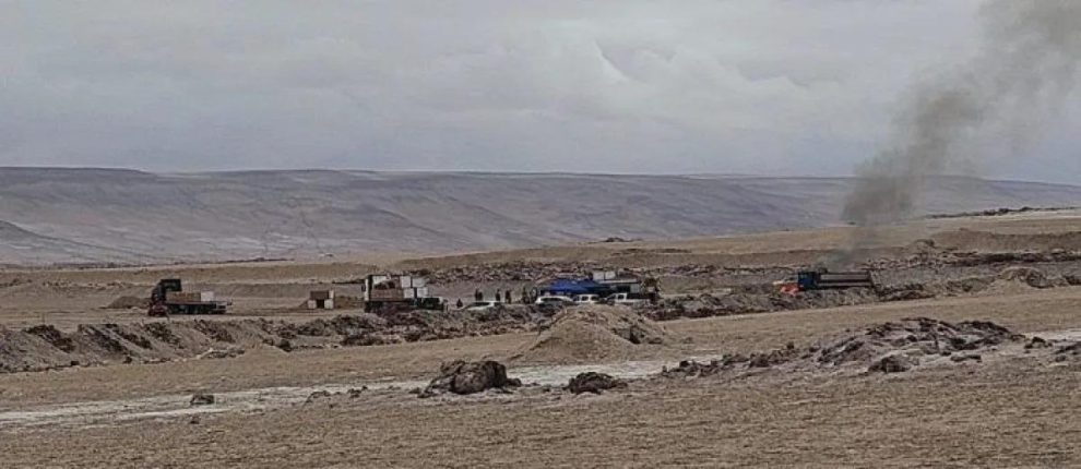 La quema de contenedores de madera en Chile