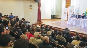 reunion de choferes y el gobierno
