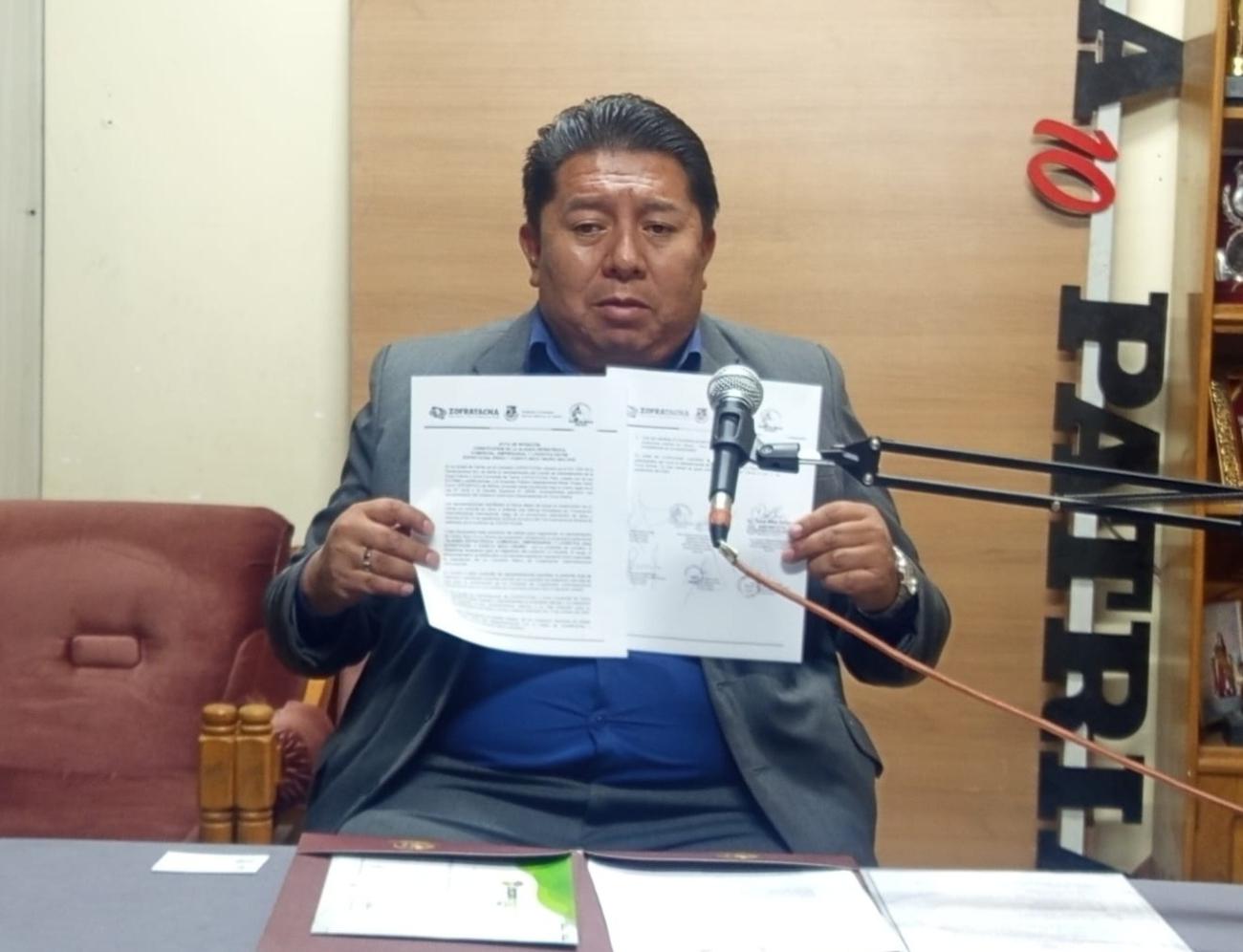 El gerente del Puerto Seco, José Torrico, en entrevista con La Patria Radio