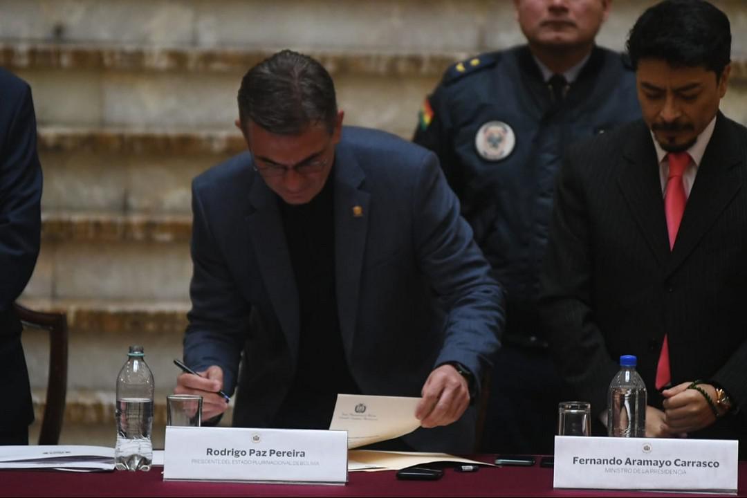 presidente rofrigo paz