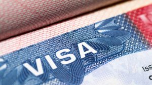 Una visa de Estados Unidos
