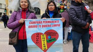 Beatriz Olmos, impulsora de “Oruro Te Quiero Limpio”,