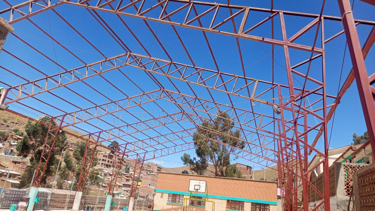 Tinglado de una unidad educativa