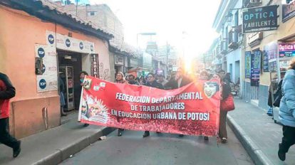 Marcha de protesta
