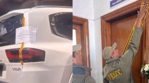 Los bienes precintados de Roger Mariaca