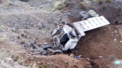 Imagen del accidente