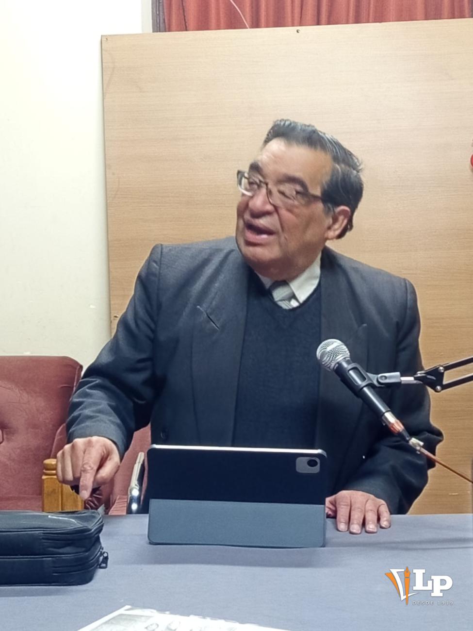 José Peñaranda, gerente de la Cámara de Industria de Oruro