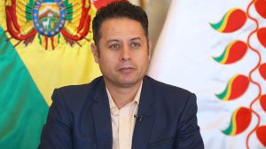 El vicepresidente del Estado, Edmand Lara