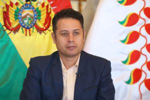 El vicepresidente del Estado, Edmand Lara