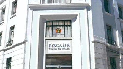 Frontis de la Fiscalía General del Estado