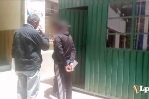 Imagen del detenido