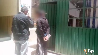 Imagen del detenido