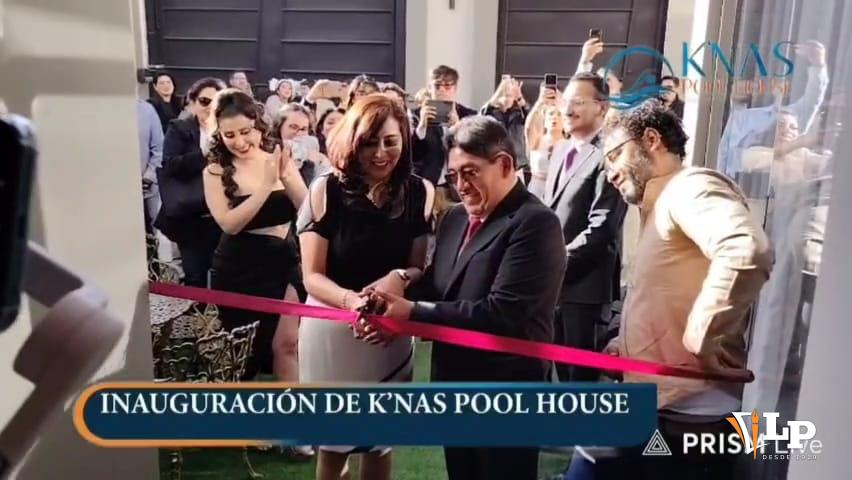 inauguración K‘nas Pool House