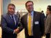 Los cancilleres de Bolivia, Héctor Huanca, y de Chile, Francisco Pérez Mackenna.