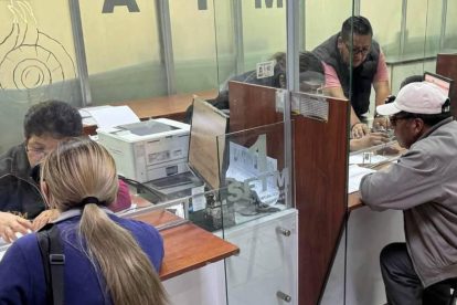 Varias cuentas de contribuyentes con deudas fueron congeladas