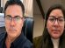 Nuevo Fiscal General Interino del Estado, Armando Urioste, y la diputada Lissa Claros.
