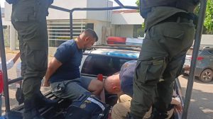 Los 3 sospechosos aprehendidos