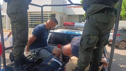 Los 3 sospechosos aprehendidos