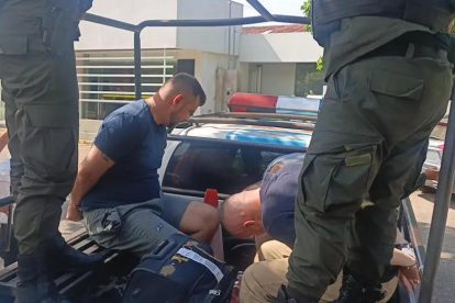 Los 3 sospechosos aprehendidos