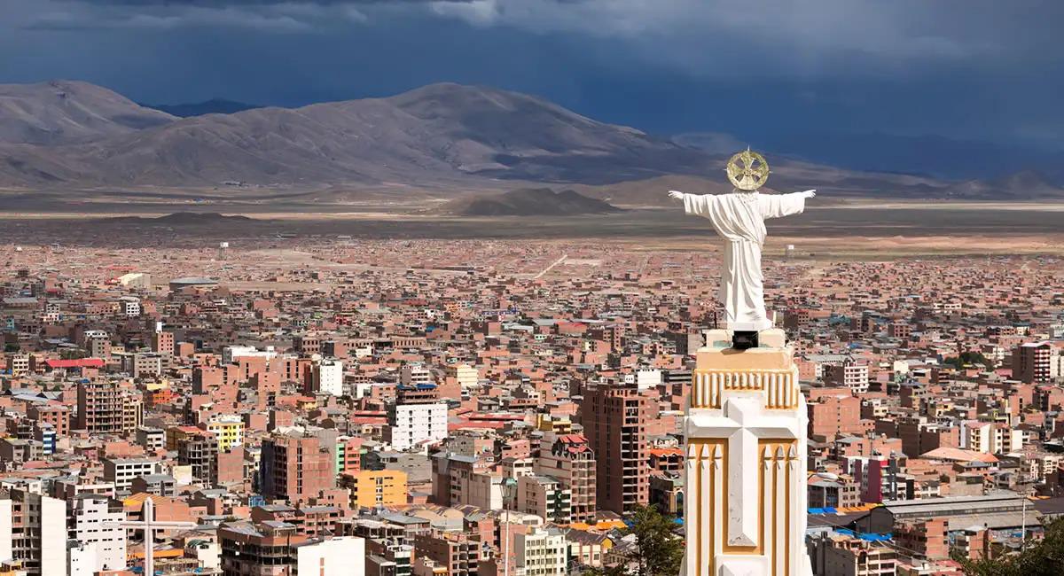 panorámica de Oruro