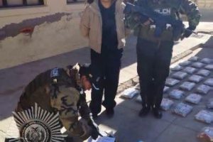 Imagen de la detenida