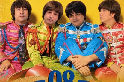 Afiche de ‘The Beatlemania - Get Back!’ en Oruro