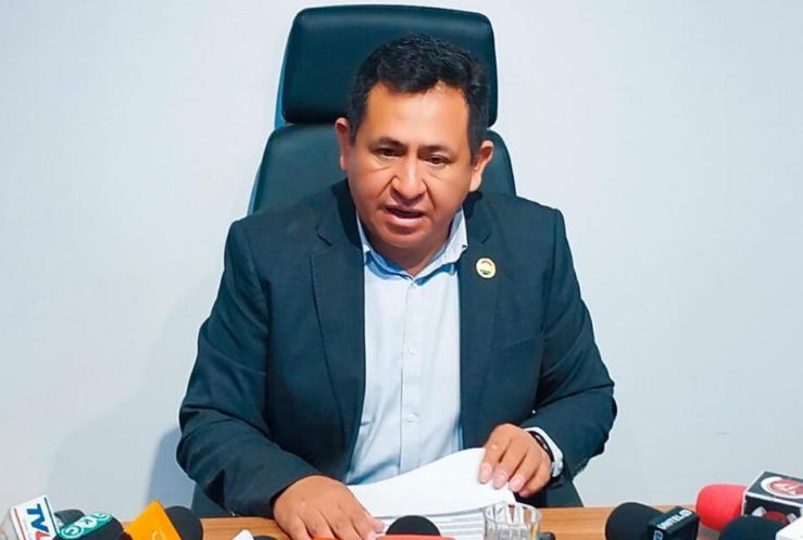 El fiscal departamental de Cochabamba, Osvaldo Tejerina Ríos