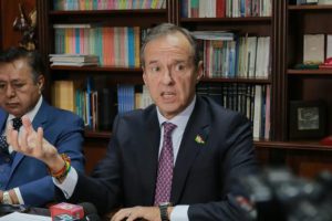 El expresidente y líder de la alianza Libre, Jorge “Tuto” Quiroga