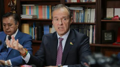 El expresidente y líder de la alianza Libre, Jorge “Tuto” Quiroga