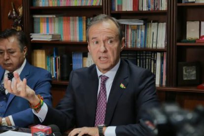 El expresidente y líder de la alianza Libre, Jorge “Tuto” Quiroga